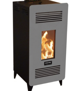 Estufa Pellet 6,7 kW PS-7500 Gris