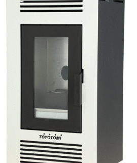 Estufa a Pellet 6,7 kW PS-7500 Blanca